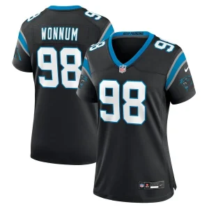 D.J. Wonnum Carolina Panthers Nike Women's Game Jersey - Black