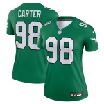 Jalen Carter Philadelphia Eagles Nike Women's Legend Jersey - Kelly Green