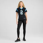 Mike Jackson Carolina Panthers Nike Women's Game Jersey - Black