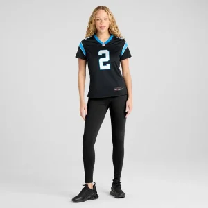 Mike Jackson Carolina Panthers Nike Women's Game Jersey - Black