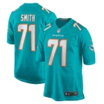 Kion Smith Miami Dolphins Nike Game Jersey - Aqua
