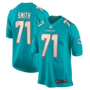 Kion Smith Miami Dolphins Nike Game Jersey - Aqua