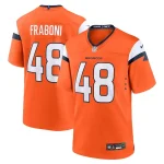 Mitchell Fraboni Denver Broncos Nike Team Game Jersey - Orange