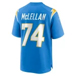 Tyler McLellan Los Angeles Chargers Nike Team Game Jersey - Powder Blue