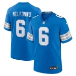 Ifeatu Melifonwu Detroit Lions Nike Team Game Jersey - Blue