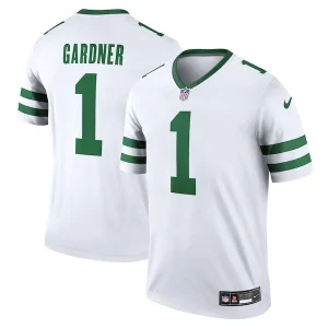 Sauce Gardner New York Jets Nike Alternate Legend Jersey - White/Green