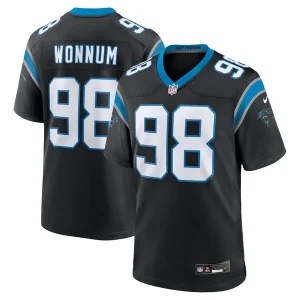 D.J. Wonnum Carolina Panthers Nike Game Jersey - Black