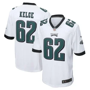 Jason Kelce Philadelphia Eagles Nike Game Jersey - White
