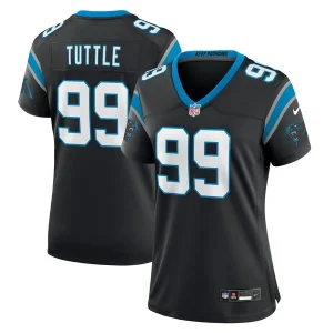 Shy Tuttle Carolina Panthers Nike Women's Game Player Jersey - Black
