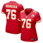 Kingsley Suamataia Kansas City Chiefs Nike Women's Game Jersey - Red