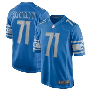 Michael Schofield Detroit Lions Nike Game Jersey - Blue