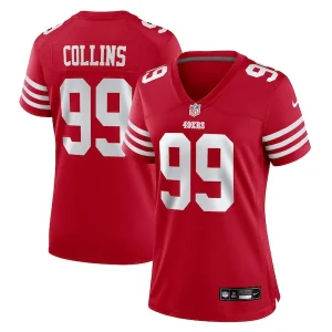 Maliek Collins San Francisco 49ers Nike Women's Game Jersey - Scarlet