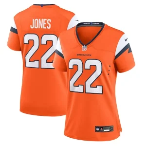 Brandon Jones Denver Broncos Nike Women's Team Game Jersey - Orange