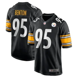 Keeanu Benton Pittsburgh Steelers Nike Team Game Jersey - Black/White