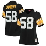 Jack Lambert Pittsburgh Steelers Women's Legacy Replica Player Jersey - Black