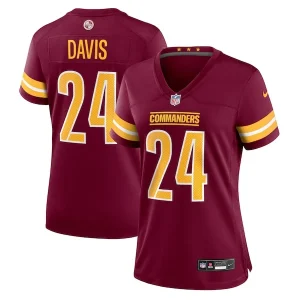 Michael Davis Washington Commanders Nike Women's Game Jersey - Burgundy
