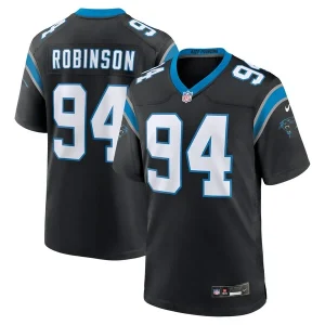 A'Shawn Robinson Carolina Panthers Nike Game Jersey - Black