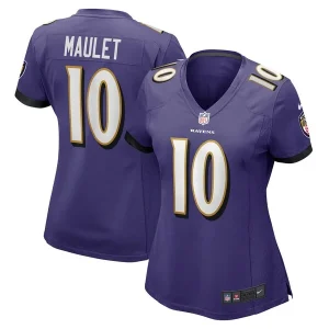 Arthur Maulet Baltimore Ravens Nike Women's Game Jersey - Purple