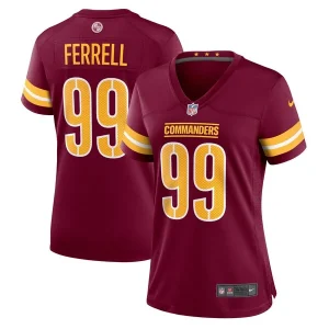 Clelin Ferrell Washington Commanders Nike Women's Game Jersey - Burgundy