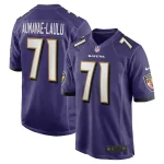Malaesala Aumavae-Laulu Baltimore Ravens Nike Team Game Jersey - Purple