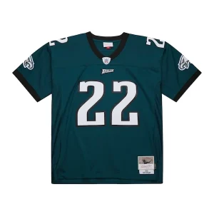 Duce Staley Philadelphia Eagles 2002 Legacy Replica Jersey - Midnight Green