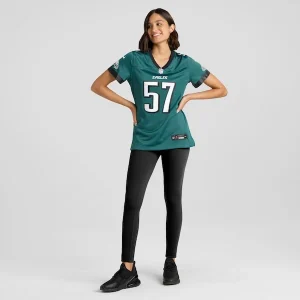 Ben VanSumeren Philadelphia Eagles Nike Women's Team Game Jersey - Midnight Green