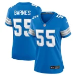 Derrick Barnes Detroit Lions Nike Women's Team Game Jersey - Blue