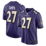 T.J. Tampa Baltimore Ravens Nike Team Game Jersey - Purple