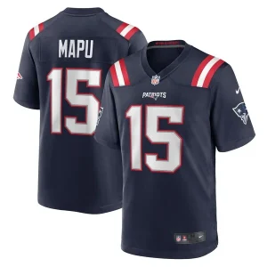 Marte Mapu New England Patriots Nike Game Jersey - Navy