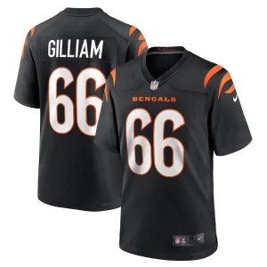 Nate Gilliam Cincinnati Bengals Nike Game Player Jersey - Black