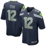12s Seattle Seahawks Nike Team Game Jersey - College Navy