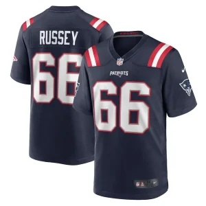 Kody Russey New England Patriots Nike Game Player Jersey - Navy