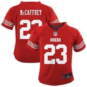 Christian McCaffrey San Francisco 49ers Nike Infant Team Player Game Jersey - Scarlet
