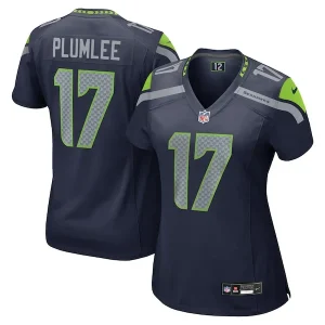 John Rhys Plumlee Seattle Seahawks Nike Women's Team Game Jersey - College Navy