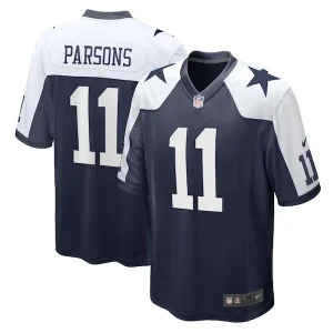 Micah Parsons Dallas Cowboys Nike Alternate Game Jersey - Navy/White