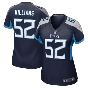 James Williams Tennessee Titans Nike Women's Game Jersey - Navy