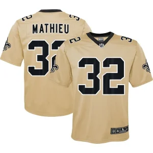 Tyrann Mathieu New Orleans Saints Nike Youth Inverted Game Jersey - Gold