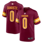 Mike Sainristil Washington Commanders Nike Game Jersey - Burgundy