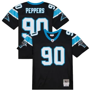 Julius Peppers Carolina Panthers Big & Tall 2003 Alternate Legacy Retired Player Jersey - Black