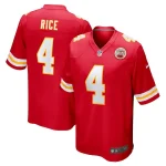 Rashee Rice Kansas City Chiefs Nike Game Jersey - Red/White