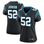 DJ Johnson Carolina Panthers Nike Women's Game Jersey - Black