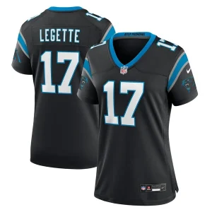 Xavier Legette Carolina Panthers Nike Women's Game Jersey - Black/Blue
