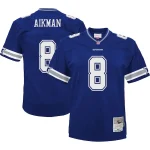 Troy Aikman Dallas Cowboys Infant 1996 Retired Legacy Jersey - Navy