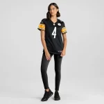 Kyle Allen Pittsburgh Steelers Nike Women's Game Jersey - Black