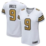 Drew Brees New Orleans Saints Nike Women's Alternate Game Jersey - White/Black