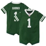 Ahmad Sauce Gardner New York Jets Nike Newborn & Infant Game Romper Jersey - Legacy Green