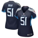 Cedric Gray Tennessee Titans Nike Women's Game Jersey - Navy
