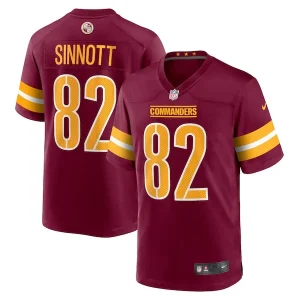 Ben Sinnott Washington Commanders Nike Game Jersey - Burgundy