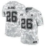 DaRon Bland Dallas Cowboys Nike 2024 Salute to Service Limited Jersey - Arctic Camo